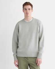mens-luxe-merino-dblknit-sweater-heathered-grey | primary