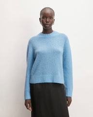 womens-alpaca-cropped-crewneck-sweater-heritage-blue | primary