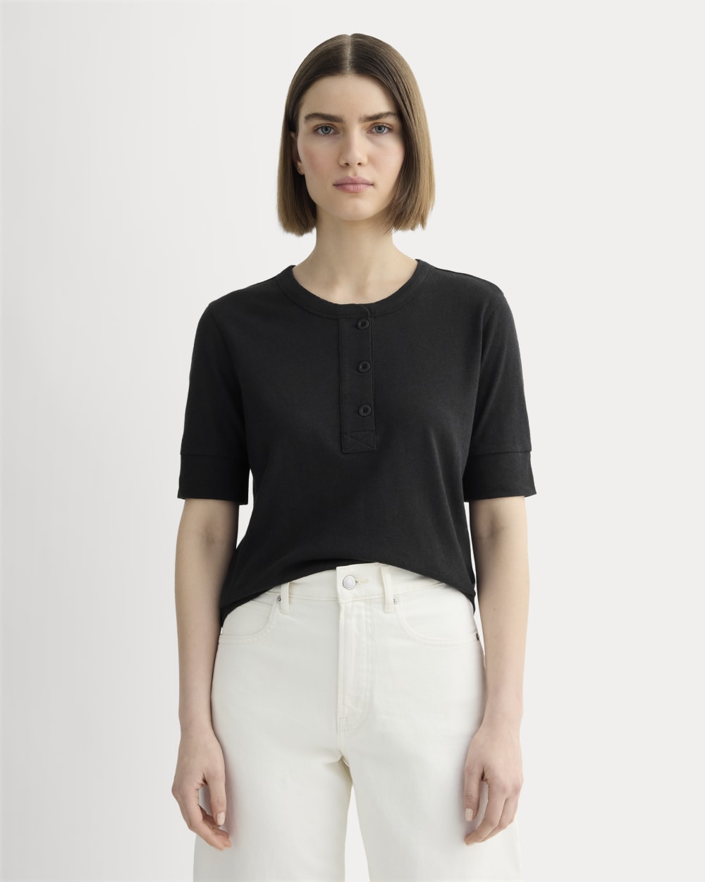 womens-henley-cotton-linen-black | primary