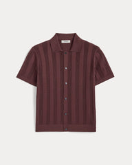 mens-no-sweat-rib-polo-dark-mahogany | alt