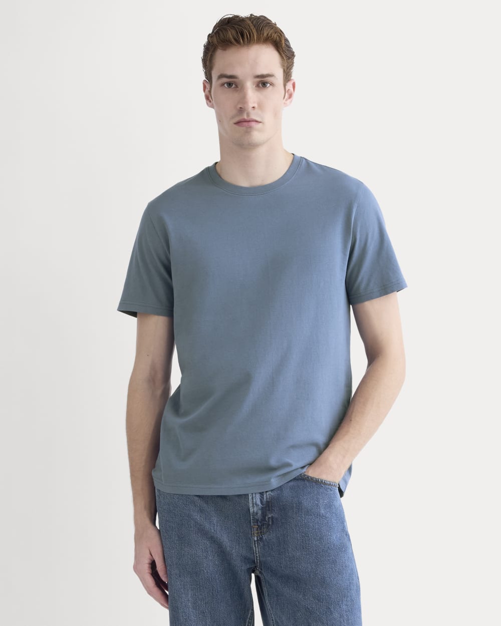 mens-essential-organic-crew-uniform-faded-navy | primary