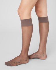 womens-2pck-elin-knee-high-socks-dark-brown | alt