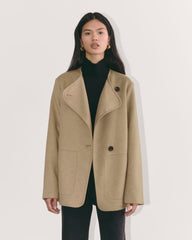 womens-wool-drape-october-coat-dark-heathered-camel | primary