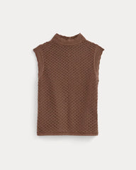 womens-lace-knit-tank-mocha | alt