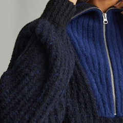 womens-luxe-teddy-ovr-half-zip-sweater-black-ocean