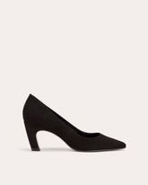 womens-banana-pump-black-suede | primary