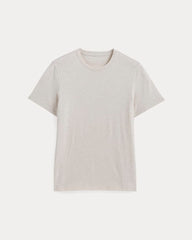 mens-essential-organic-crew-uniform-heathered-oat | alt