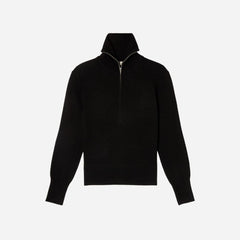 womens-luxe-merino-half-zip-sweater-black