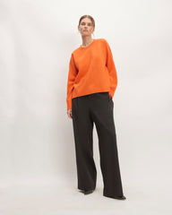 womens-merino-wool-crewneck-sweater-orange