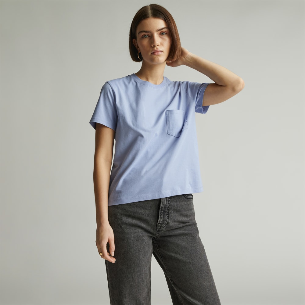 womens-organic-cotton-box-cut-pocket-tee-periwinkle | primary