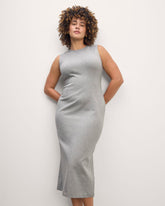 womens-dream-90s-midi-shift-dress-mid-heather-grey | primary