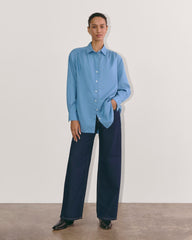 womens-gathered-shirt-silky-cotton-bluebell