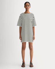 womens-mariner-dress-bone-black | primary