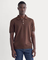 mens-no-sweat-ss-polo-dark-mahogany | primary