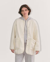 womens-teddy-fleece-liner-jacket-heathered-oat | primary