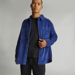 unisex-corduroy-overshirt-cobalt | primary