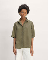womens-tencel-oversized-ss-shirt-kalamata | primary