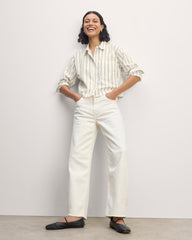 womens-silky-cttn-cropped-shirt-bone-black-new