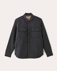 mens-fleece-lined-overshirt-heather-charcoal | alt