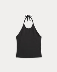womens-form-halter-top-black | alt