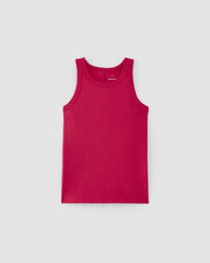 womens-organic-cotton-cutaway-tank-red-currant | alt