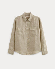 mens-linen-utility-shirt-cornstalk-chambray | alt