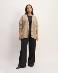 womens-cotton-honeycomb-cardigan-trench-coat-khaki
