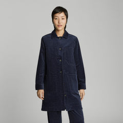 womens-corduroy-long-shirt-navy | primary