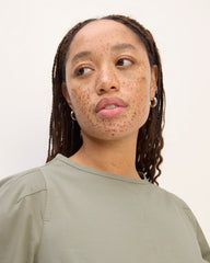 womens-short-sleeve-puff-midi-dress-sage-green