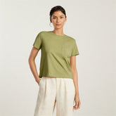 womens-organic-cotton-box-cut-pocket-tee-leek | alt