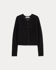 womens-lace-knit-cardigan-black | alt