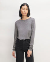 womens-merino-tencel-relaxed-tee-heather-charcoal | primary