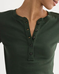 womens-luxe-rib-henley-dark-forest