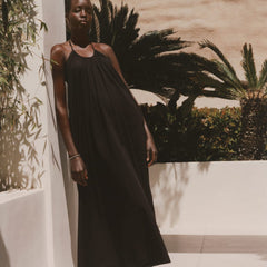 womens-tie-back-halter-dress-black | alt