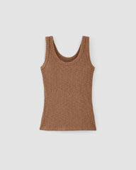 womens-rib-knit-organic-cotton-tank-cocoa-brown | alt
