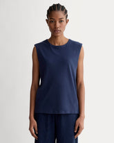 womens-air-muscle-tee-navy | primary