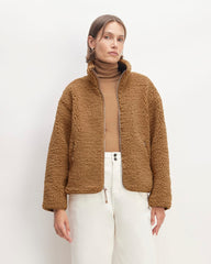 womens-renew-fleece-full-zip-toasted-coconut | primary