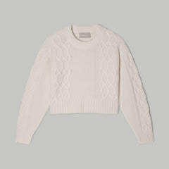 womens-felted-merino-cropped-cable-sweater-bone | alt
