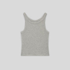 womens-cropped-supima-rib-tank-heather-grey | alt