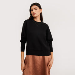 womens-knitted-sweatshirt-black | primary