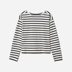 womens-modern-breton-shirt-black-white | alt