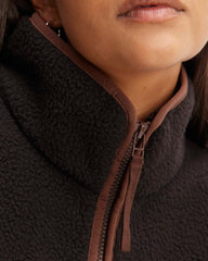 womens-renew-fleece-oversized-half-zip-black