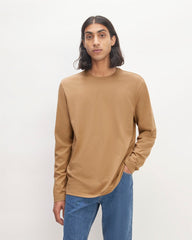 mens-essential-organic-ls-tee-uniform-toasted-coconut | primary