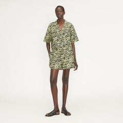 womens-poplin-boxer-short-yellow-tiger-stripe