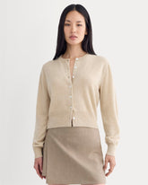womens-cashmere-in-cropped-cardigan-heather-light-camel | primary