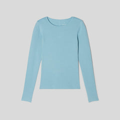 womens-supima-rib-long-sleeve-crew-blue-shadow | alt
