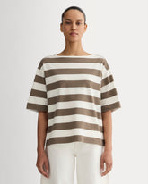 womens-mariner-oversized-tee-deep-taupe-bone | primary