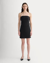 womens-dream-strapless-mini-dress-black | primary