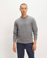 mens-felted-merino-crew-neck-sweater-heathered-mid-grey | primary