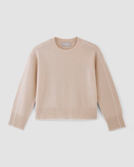 womens-merino-wool-crewneck-pale-pink-white | alt